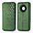 Leather Case Stands Flip Cover Holder S01D for Huawei Mate 40 Pro Green