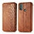 Leather Case Stands Flip Cover Holder S01D for Motorola Moto E30