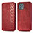 Leather Case Stands Flip Cover Holder S01D for Motorola Moto Edge 20 Lite 5G Red