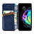 Leather Case Stands Flip Cover Holder S01D for Motorola Moto Edge Lite 5G