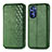 Leather Case Stands Flip Cover Holder S01D for Motorola Moto G Stylus (2022) 4G Green