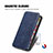 Leather Case Stands Flip Cover Holder S01D for Motorola Moto G40 Fusion