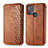 Leather Case Stands Flip Cover Holder S01D for Motorola Moto G50