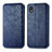 Leather Case Stands Flip Cover Holder S01D for Samsung Galaxy A01 Core