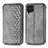 Leather Case Stands Flip Cover Holder S01D for Samsung Galaxy F62 5G Gray
