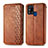 Leather Case Stands Flip Cover Holder S01D for Samsung Galaxy M21s