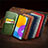 Leather Case Stands Flip Cover Holder S01D for Samsung Galaxy M52 5G