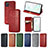 Leather Case Stands Flip Cover Holder S01D for Samsung Galaxy M60s