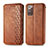 Leather Case Stands Flip Cover Holder S01D for Samsung Galaxy Note 20 5G