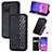 Leather Case Stands Flip Cover Holder S01D for Samsung Galaxy S10 Lite