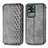 Leather Case Stands Flip Cover Holder S01D for Samsung Galaxy S20 Ultra 5G Gray