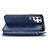 Leather Case Stands Flip Cover Holder S01D for Samsung Galaxy S22 Ultra 5G