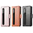 Leather Case Stands Flip Cover Holder S01D for Samsung Galaxy Z Fold4 5G