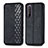 Leather Case Stands Flip Cover Holder S01D for Sony Xperia 1 II Black