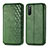 Leather Case Stands Flip Cover Holder S01D for Sony Xperia 10 III Green