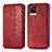 Leather Case Stands Flip Cover Holder S01D for Vivo V20 Red