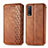 Leather Case Stands Flip Cover Holder S01D for Vivo Y20s