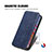 Leather Case Stands Flip Cover Holder S01D for Vivo Y21