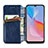 Leather Case Stands Flip Cover Holder S01D for Vivo Y21