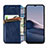 Leather Case Stands Flip Cover Holder S01D for Vivo Y30