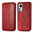 Leather Case Stands Flip Cover Holder S01D for Xiaomi Mi 12 Pro 5G Red