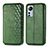 Leather Case Stands Flip Cover Holder S01D for Xiaomi Mi 12X 5G Green