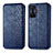 Leather Case Stands Flip Cover Holder S01D for Xiaomi Poco F4 GT 5G Blue