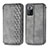 Leather Case Stands Flip Cover Holder S01D for Xiaomi Poco X3 GT 5G Gray