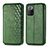 Leather Case Stands Flip Cover Holder S01D for Xiaomi Poco X3 GT 5G Green