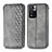 Leather Case Stands Flip Cover Holder S01D for Xiaomi Redmi Note 11 Pro+ Plus 5G Gray