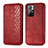 Leather Case Stands Flip Cover Holder S01D for Xiaomi Redmi Note 11S 5G Red