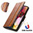 Leather Case Stands Flip Cover Holder S02D for Motorola Moto G Stylus (2021)