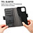 Leather Case Stands Flip Cover Holder S02D for Motorola Moto G100 5G