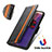 Leather Case Stands Flip Cover Holder S02D for Samsung Galaxy Note 20 5G