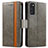 Leather Case Stands Flip Cover Holder S02D for Samsung Galaxy S20