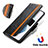 Leather Case Stands Flip Cover Holder S02D for Samsung Galaxy S21 5G