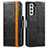 Leather Case Stands Flip Cover Holder S02D for Samsung Galaxy S21 5G