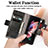 Leather Case Stands Flip Cover Holder S02D for Samsung Galaxy Z Fold4 5G