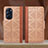Leather Case Stands Flip Cover Holder S03D for Motorola Moto Edge Plus (2022) 5G