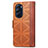 Leather Case Stands Flip Cover Holder S03D for Motorola Moto Edge X30 5G