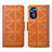 Leather Case Stands Flip Cover Holder S03D for Motorola Moto G Stylus (2022) 5G