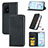 Leather Case Stands Flip Cover Holder S04D for Huawei P40 Pro