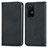 Leather Case Stands Flip Cover Holder S04D for Huawei P40 Pro Black