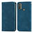 Leather Case Stands Flip Cover Holder S04D for Motorola Moto E20