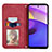 Leather Case Stands Flip Cover Holder S04D for Motorola Moto E20