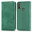 Leather Case Stands Flip Cover Holder S04D for Motorola Moto E30