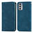 Leather Case Stands Flip Cover Holder S04D for Motorola Moto Edge 20 5G