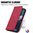 Leather Case Stands Flip Cover Holder S04D for Motorola Moto Edge 30 Pro 5G