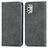 Leather Case Stands Flip Cover Holder S04D for Motorola Moto G Stylus (2021)