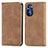 Leather Case Stands Flip Cover Holder S04D for Motorola Moto G Stylus (2022) 4G